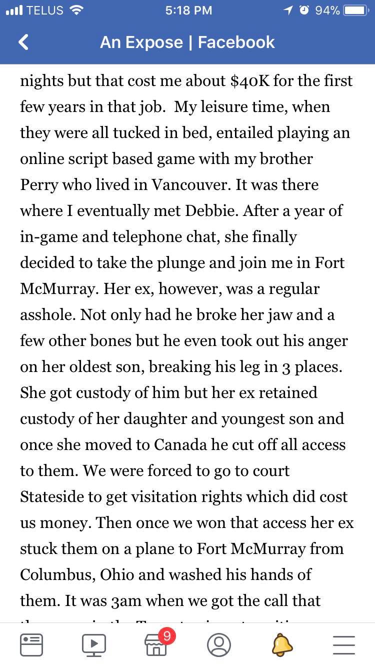 Child Abuse in Fort McMurray